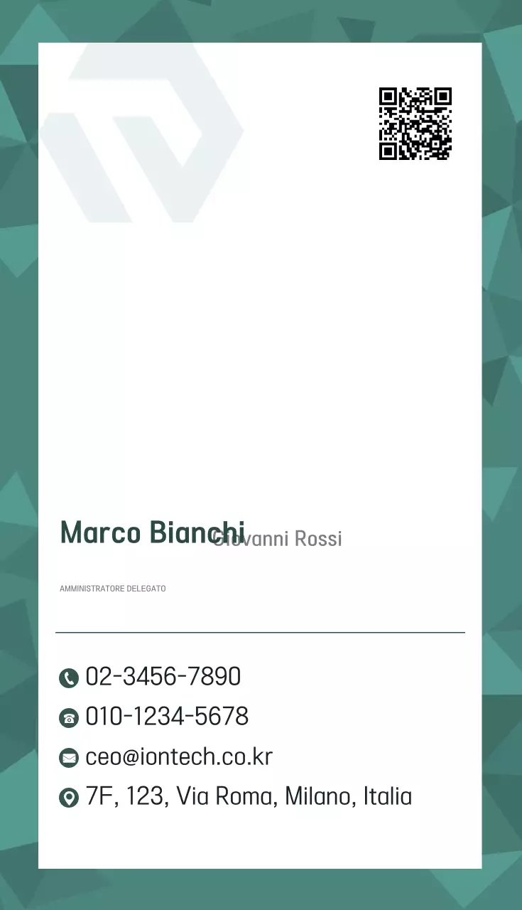 Logo della tecnologia moderna Mint