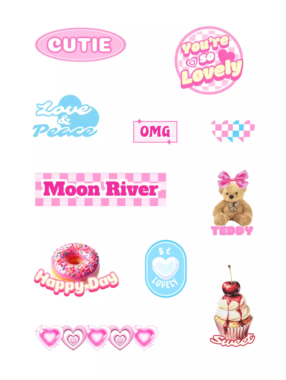 ピンク ポップ キッチュ