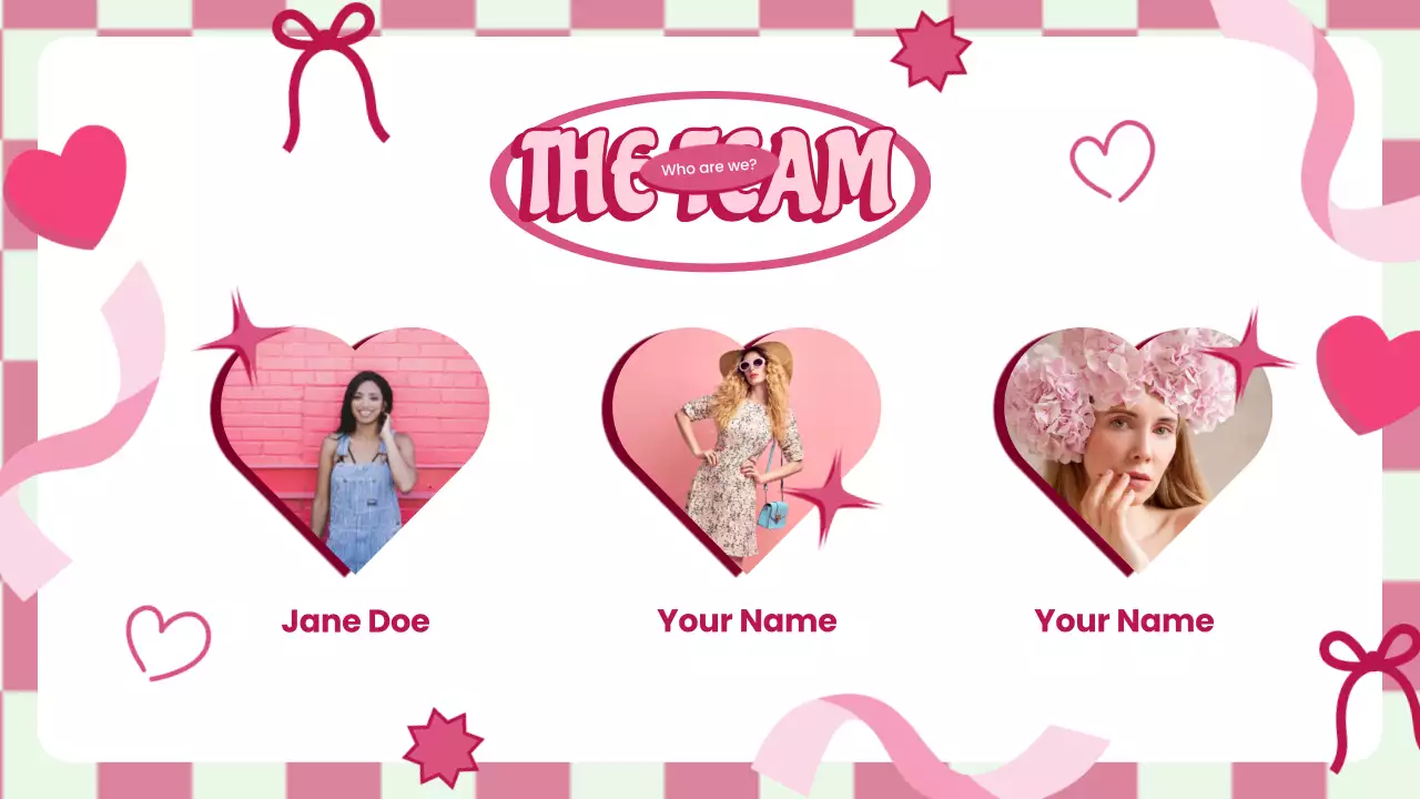 Pink Trendy Love Presentation
