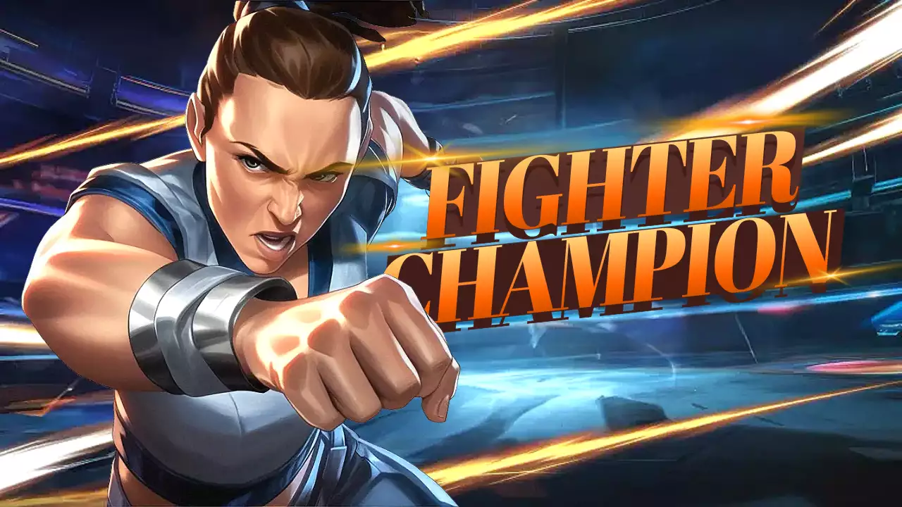 Blue Bold Fighter Promotion YouTube Thumbnail