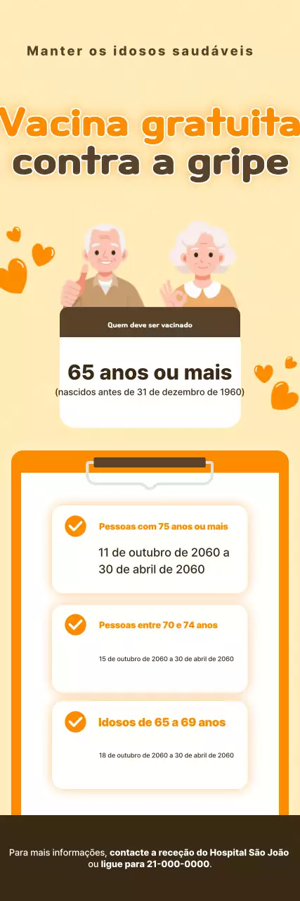 Campanha de Saúde Simples Laranja