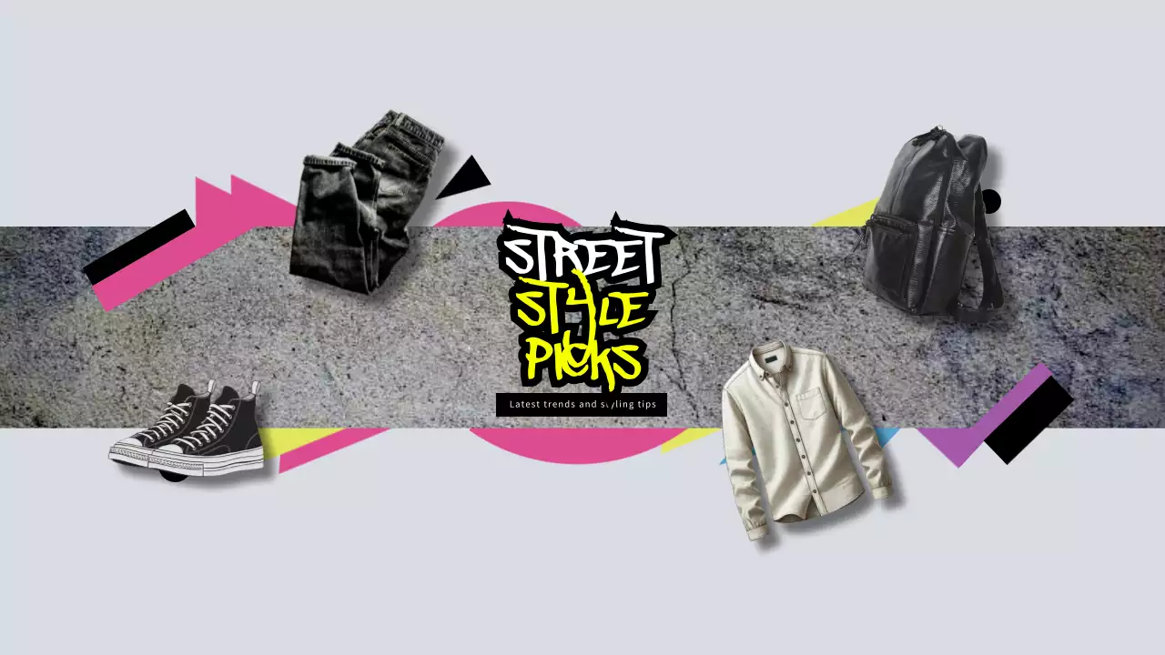 Grey Urban Fashion Guide YouTube Thumbnail