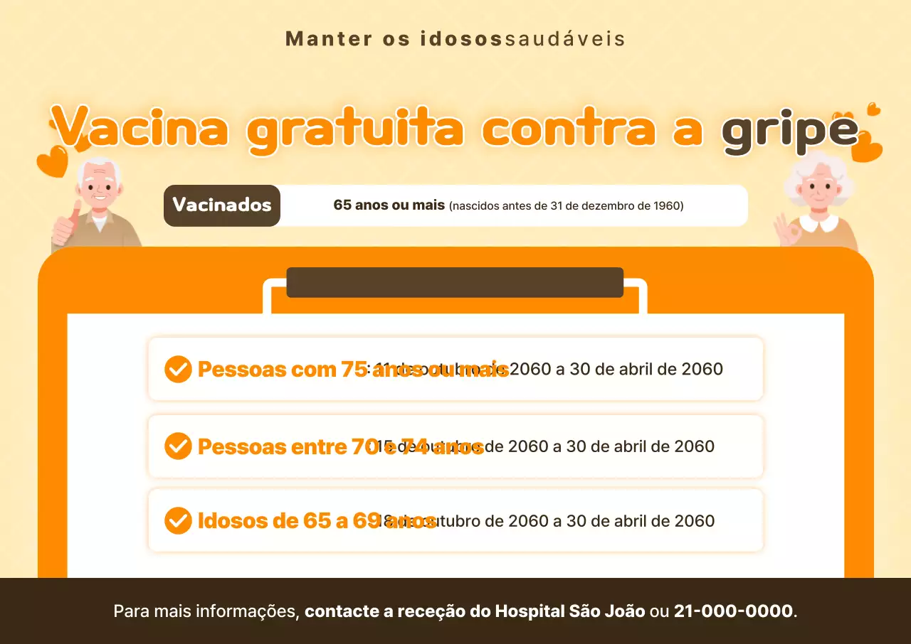 Campanha de Saúde Simples Laranja