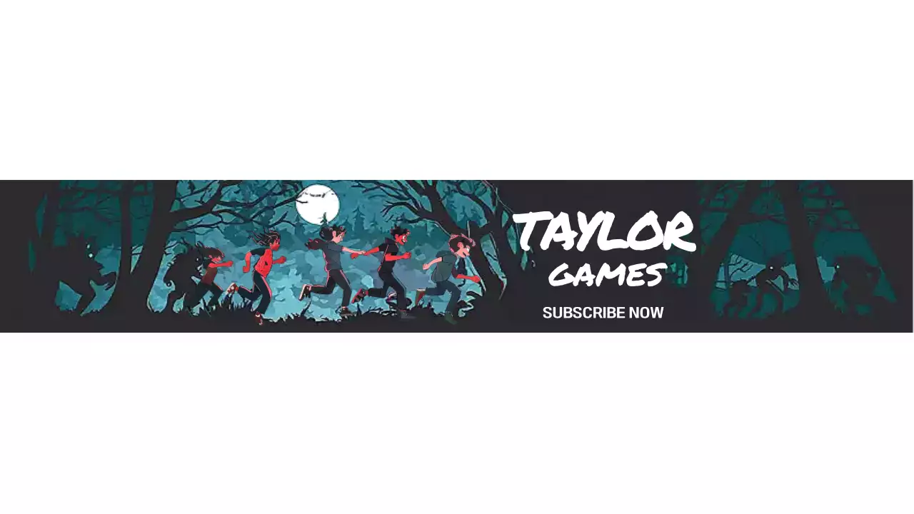 Teal Gothic Gaming Advertisement YouTube Thumbnail