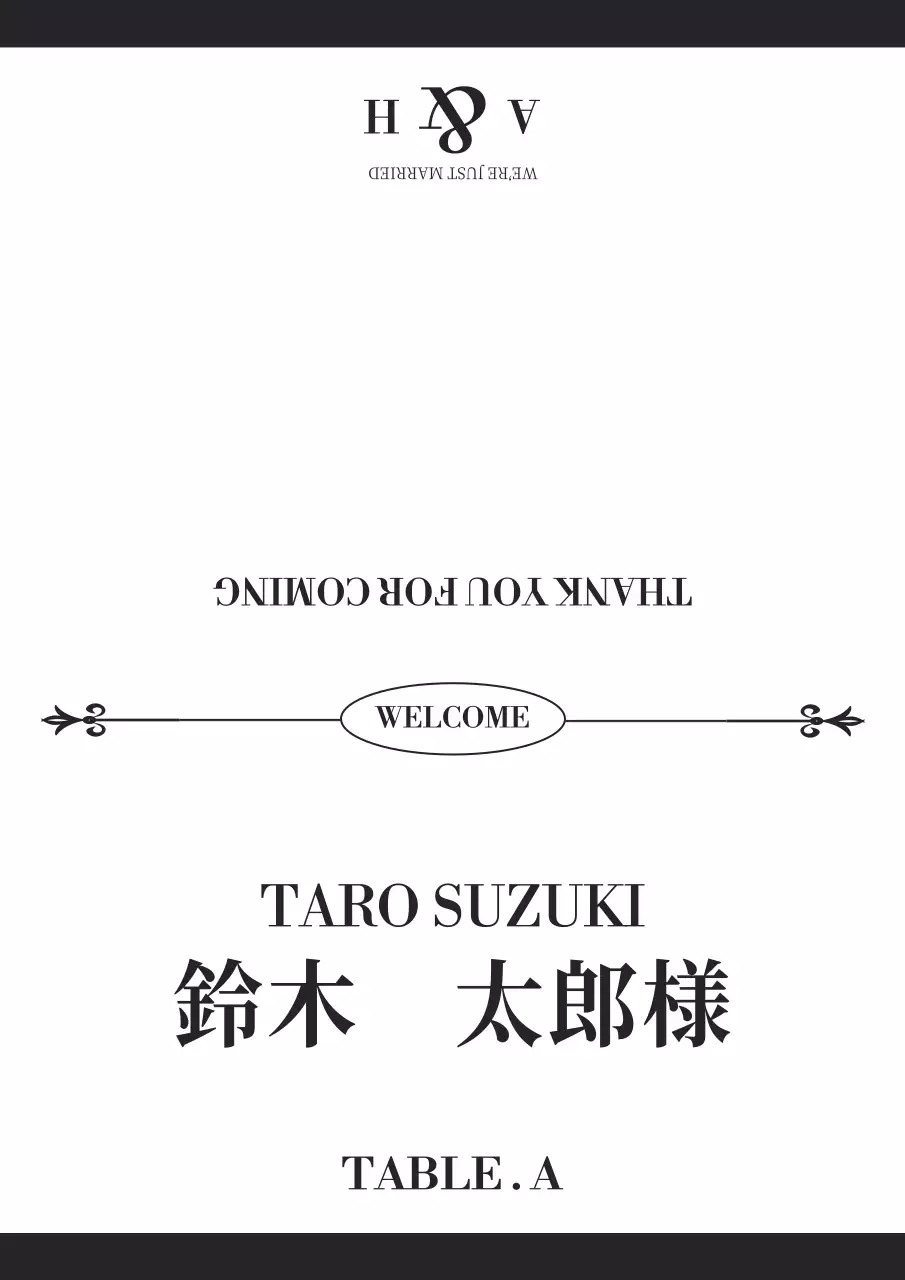 白 シンプル 結婚式 席表 ポスター