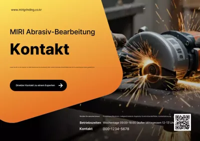 Orange Modern Industrial Products Promotion