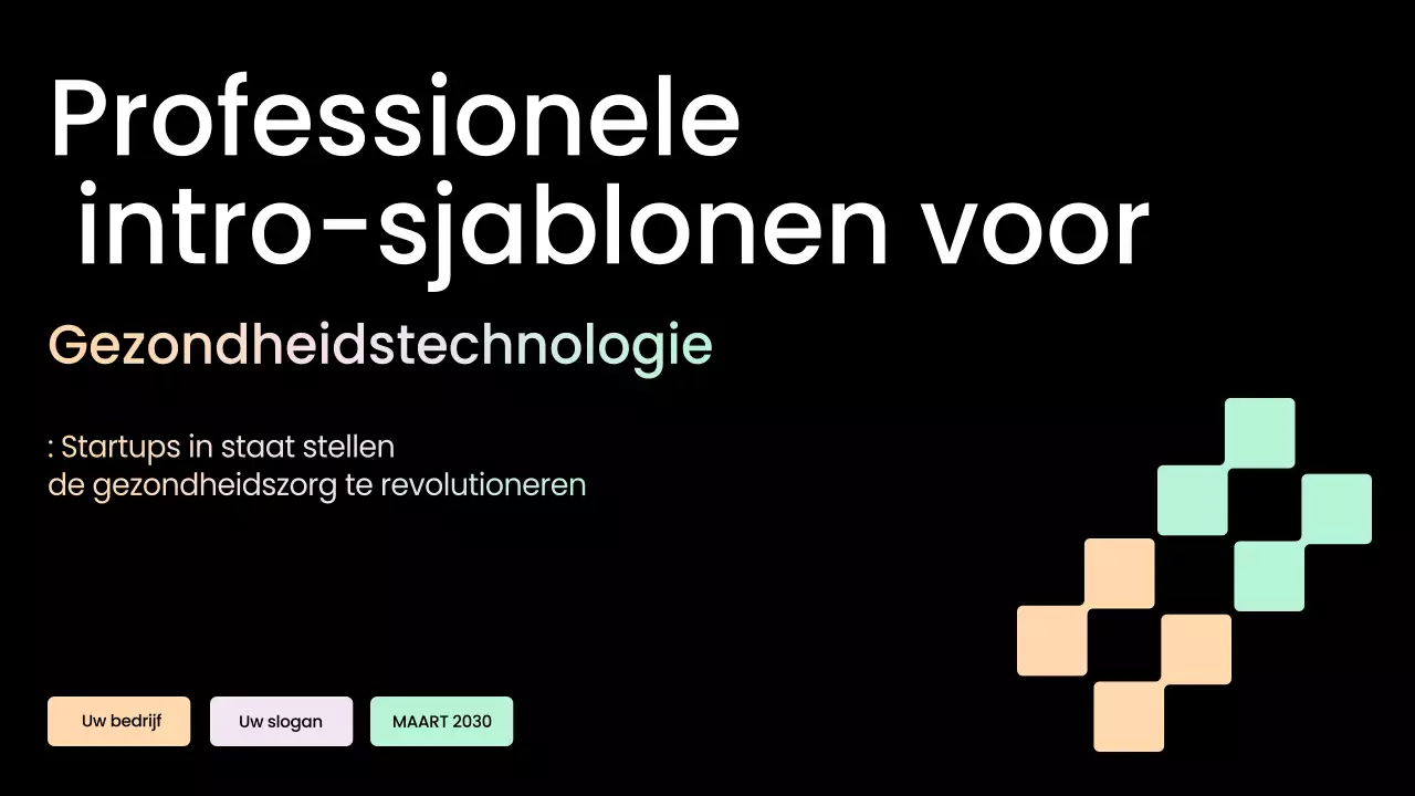 Zwarte moderne gezondheidsgids