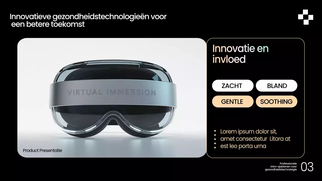 Zwarte moderne gezondheidsgids