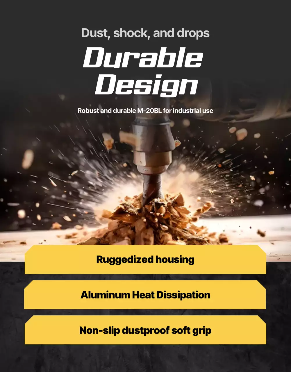 Yellow Modern Tool Ad