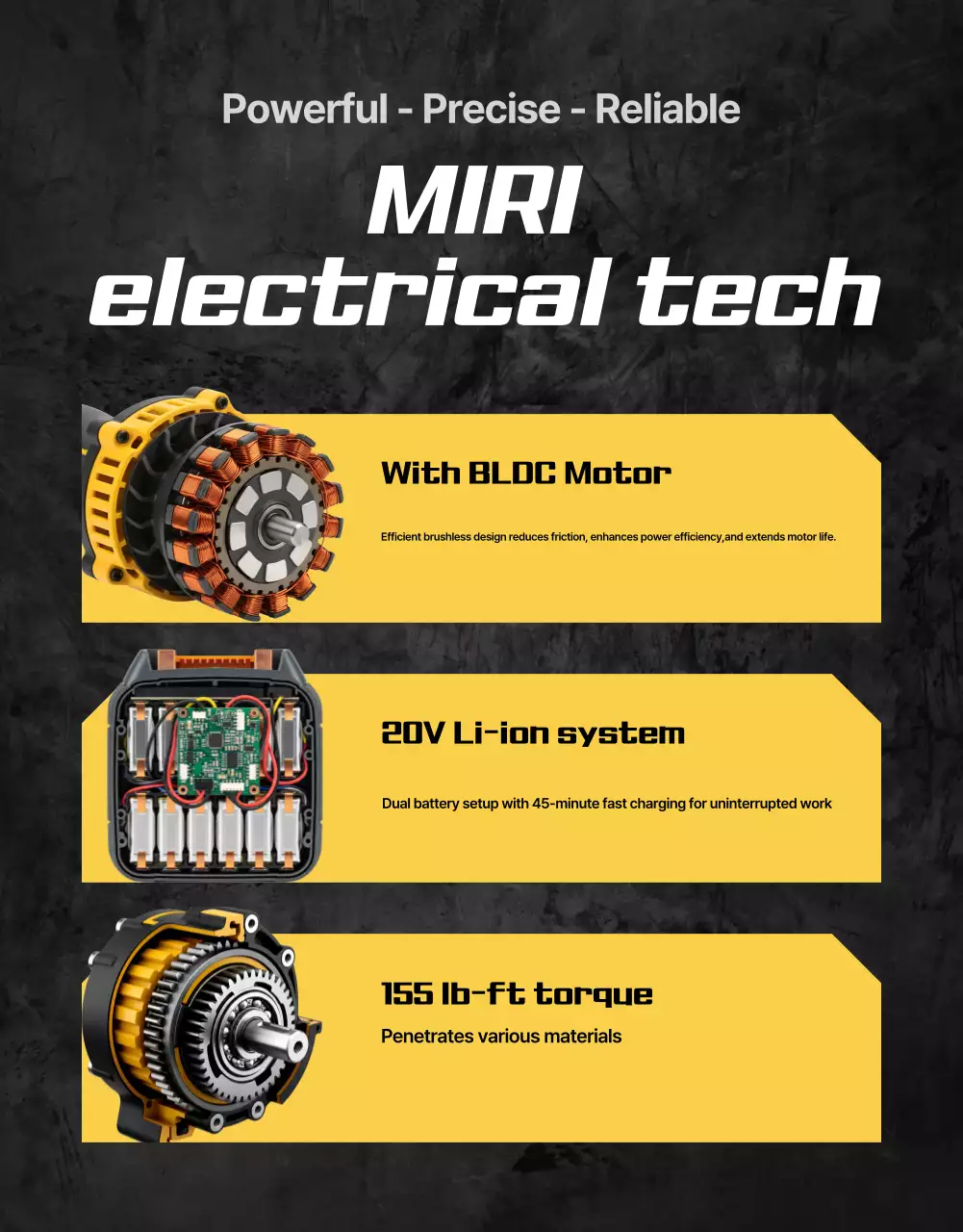 Yellow Modern Tool Ad
