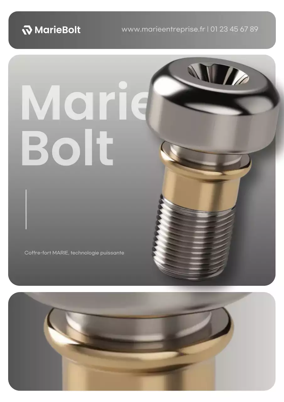 Promotion de produits de technologie moderne grise