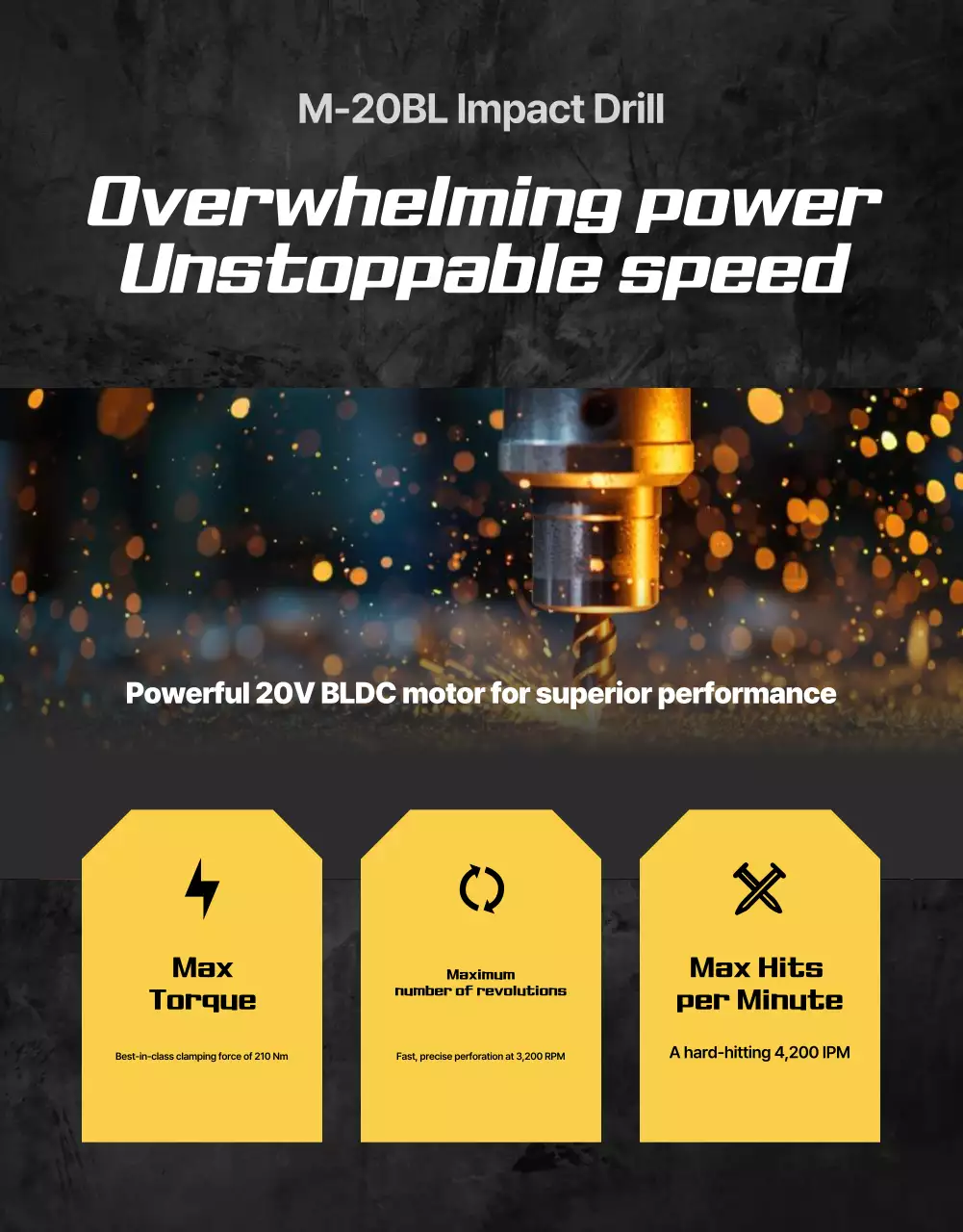 Yellow Modern Tool Ad