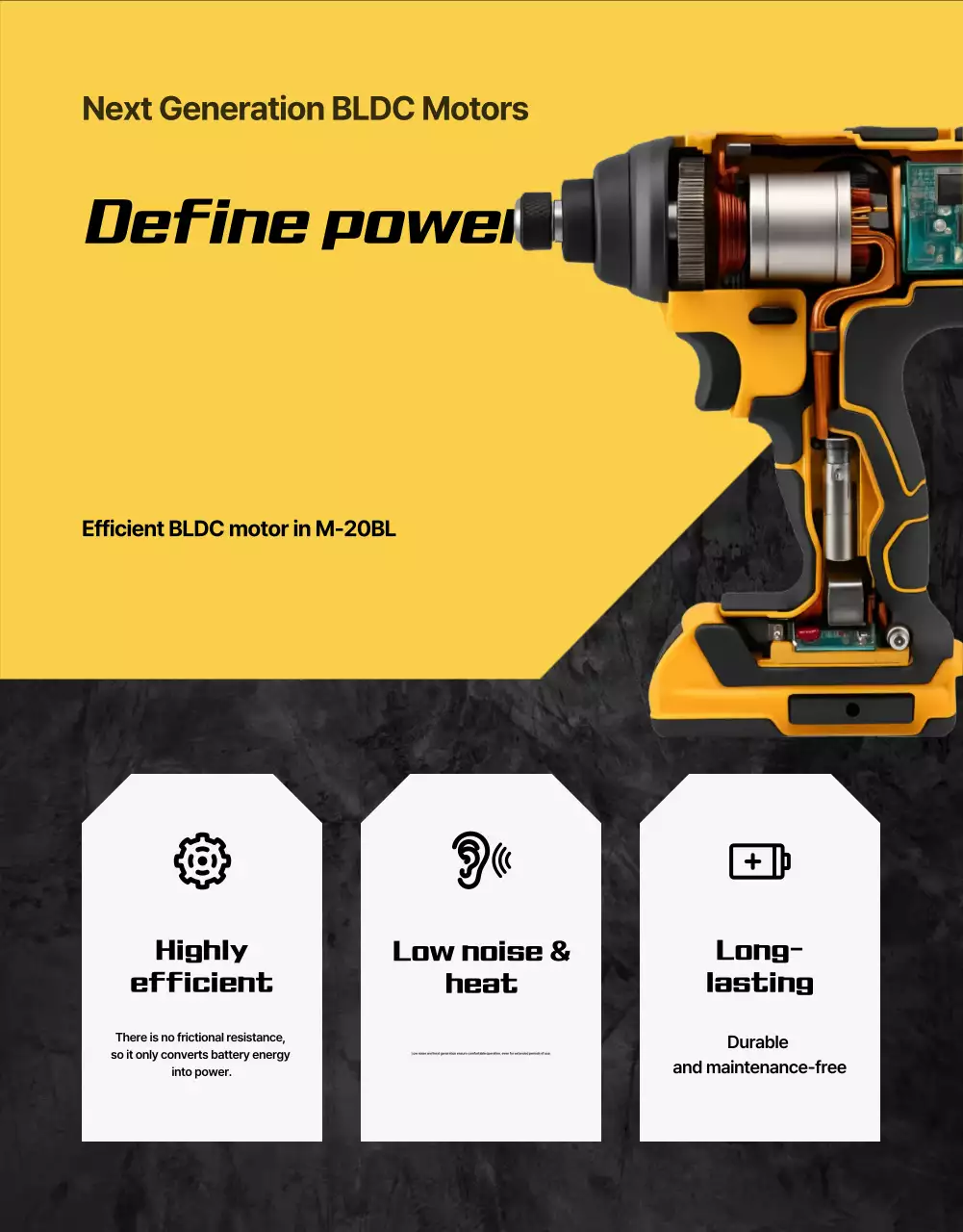 Yellow Modern Tool Ad