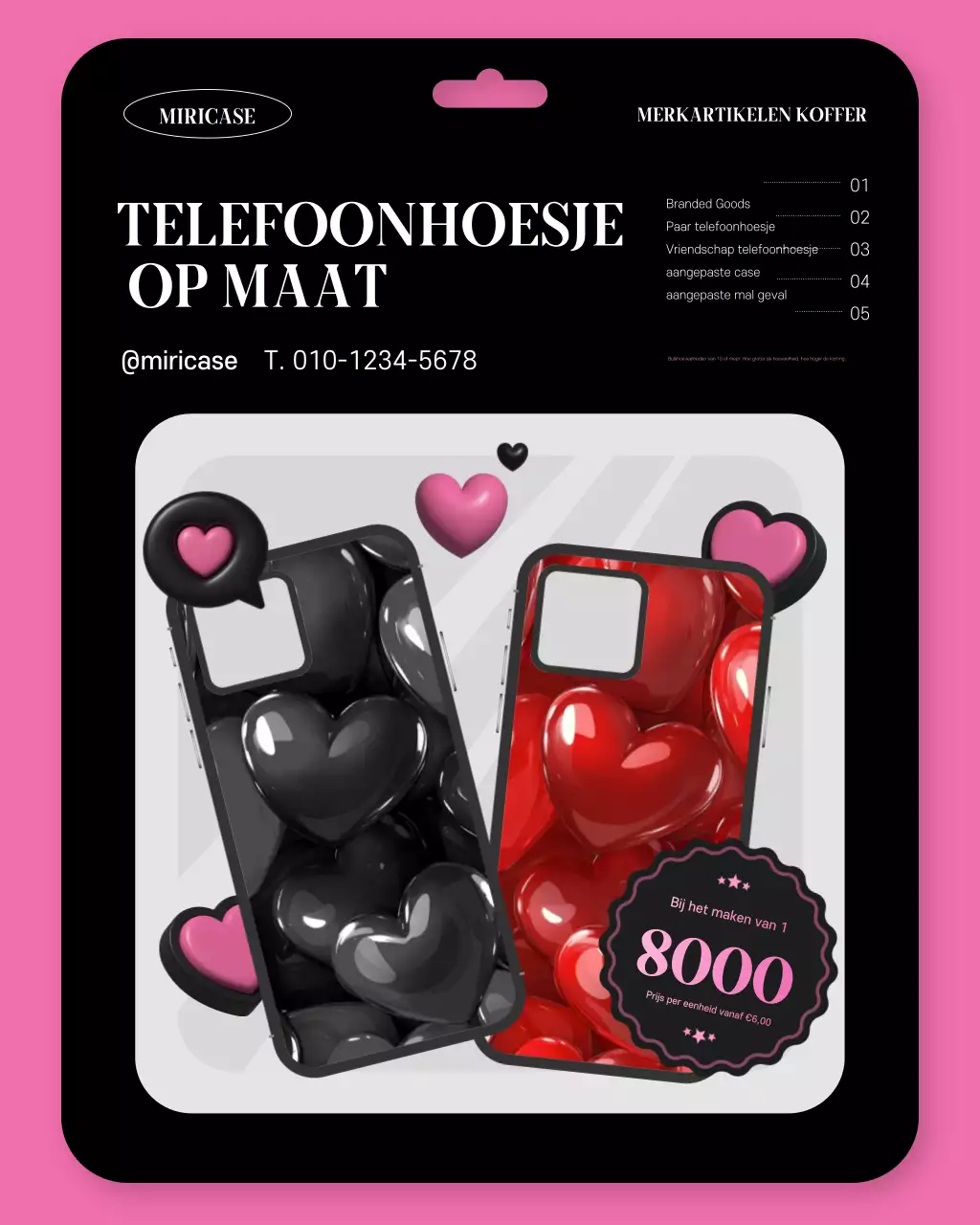 Pink Pop Smartphone Advertentie