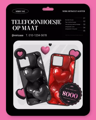 Pink Pop Smartphone Advertentie