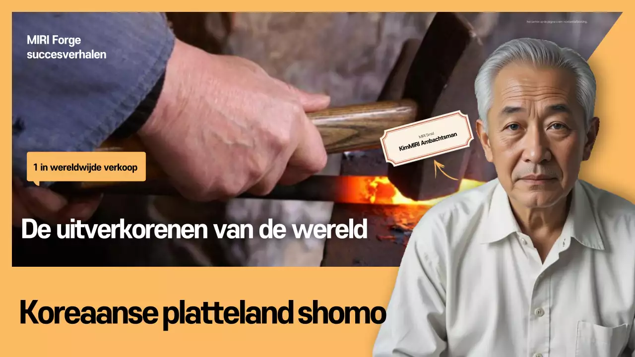 Oranje traditionele ambachtelijke advertentie