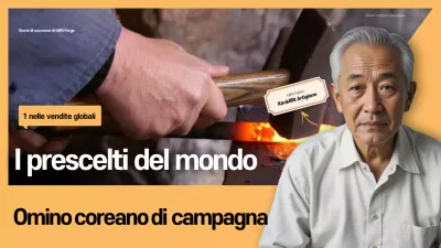 Pubblicità artigianale tradizionale arancione