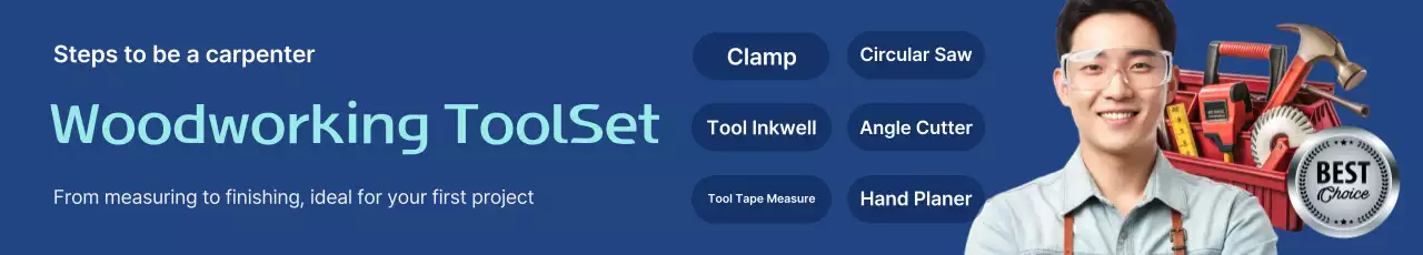 Anúncio da loja de ferragens online moderna da Blue