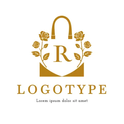 Gold Elegant Design Logo