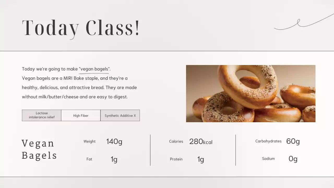 Beige Modern Baking Class Presentation