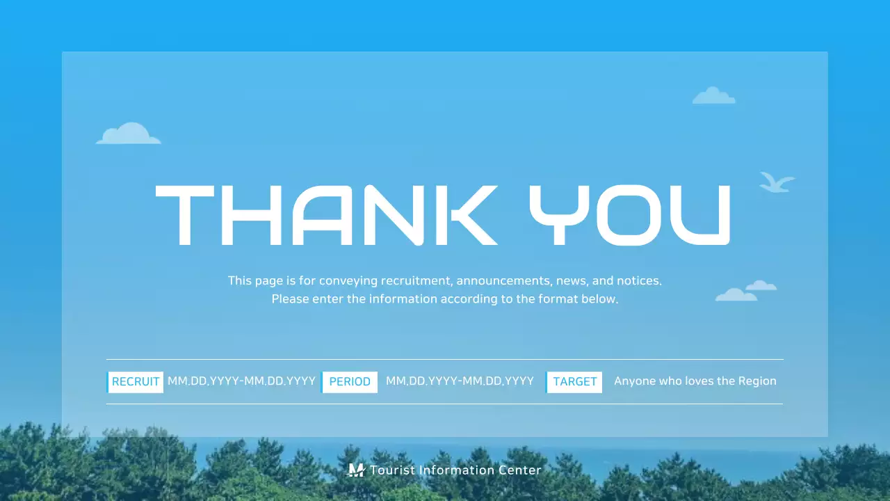 A simple, blue-and-white Busan tourist guide