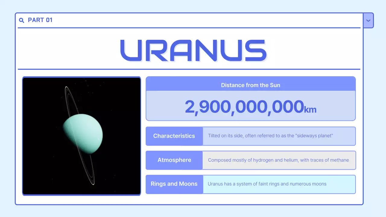 Blue Modern Space Guide Presentation