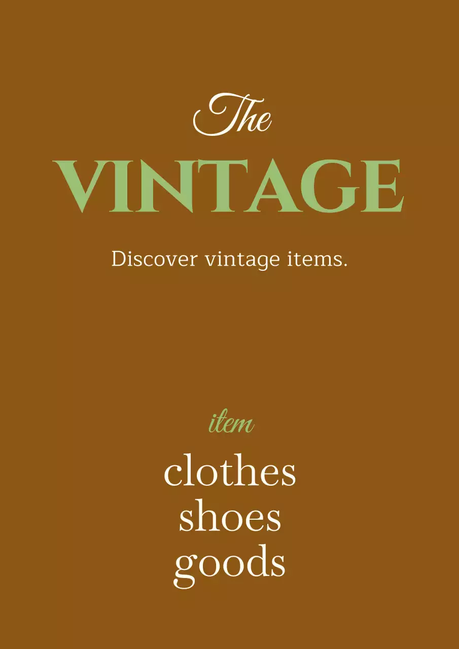 차분한 색감의 빈티지 편집샵 계좌안내 스탠드