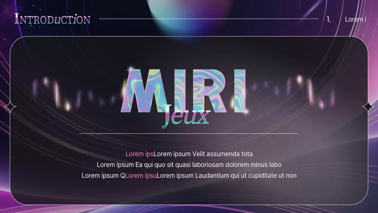 ネイビー シンプル ビジネス プレゼンテーション