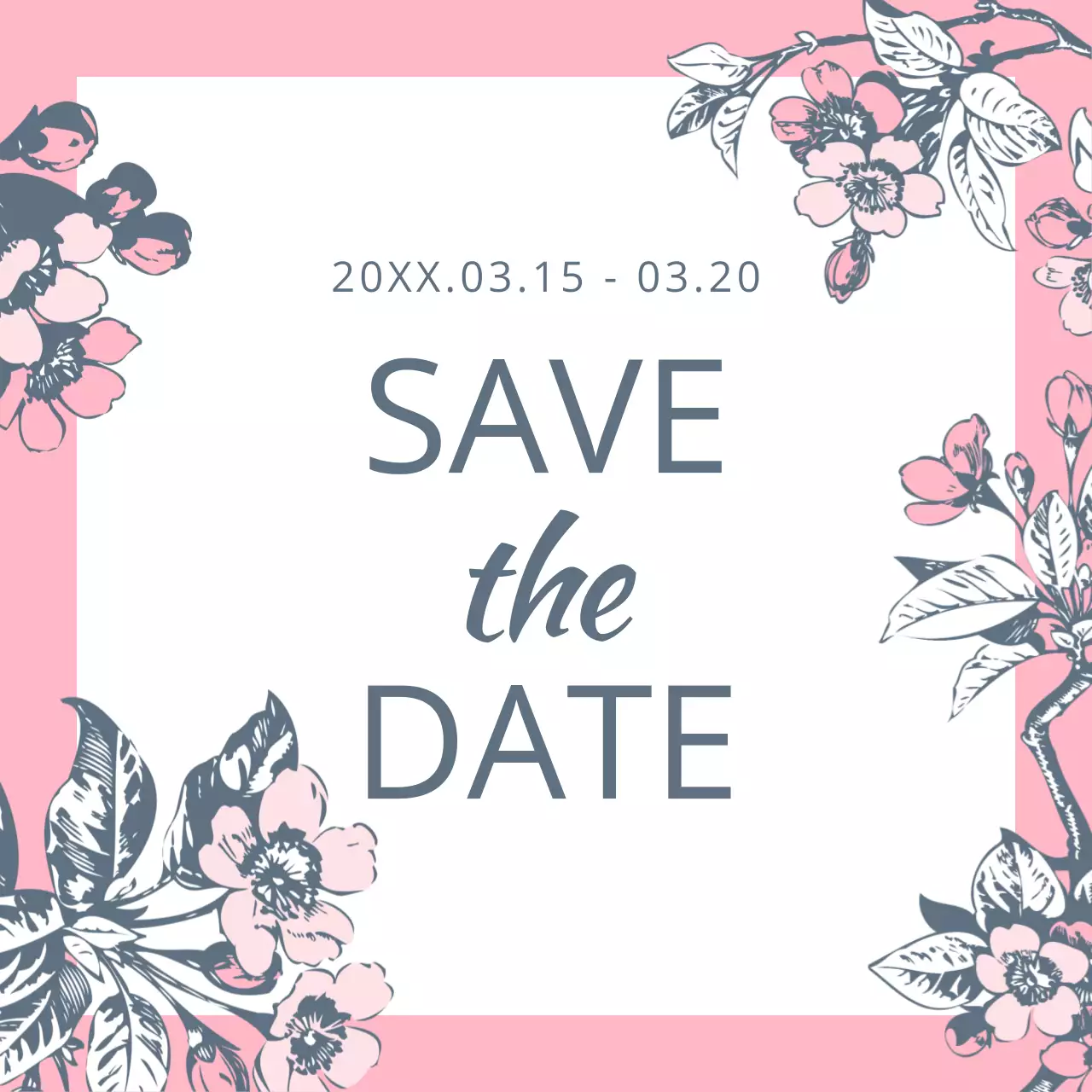 ピンク シンプル セール ポスター