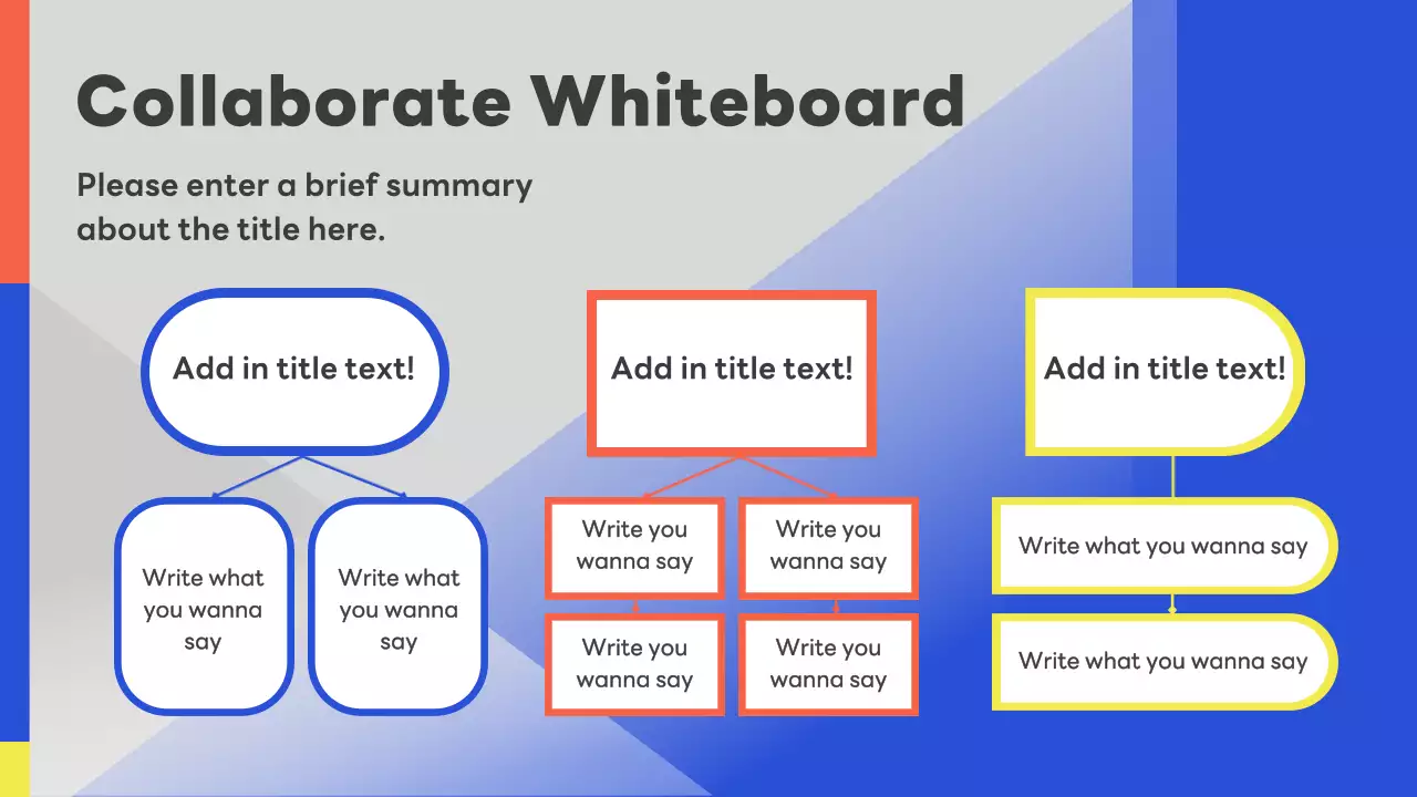 Colorful Geometric Business Kick Off Meeting Pitch Presentation