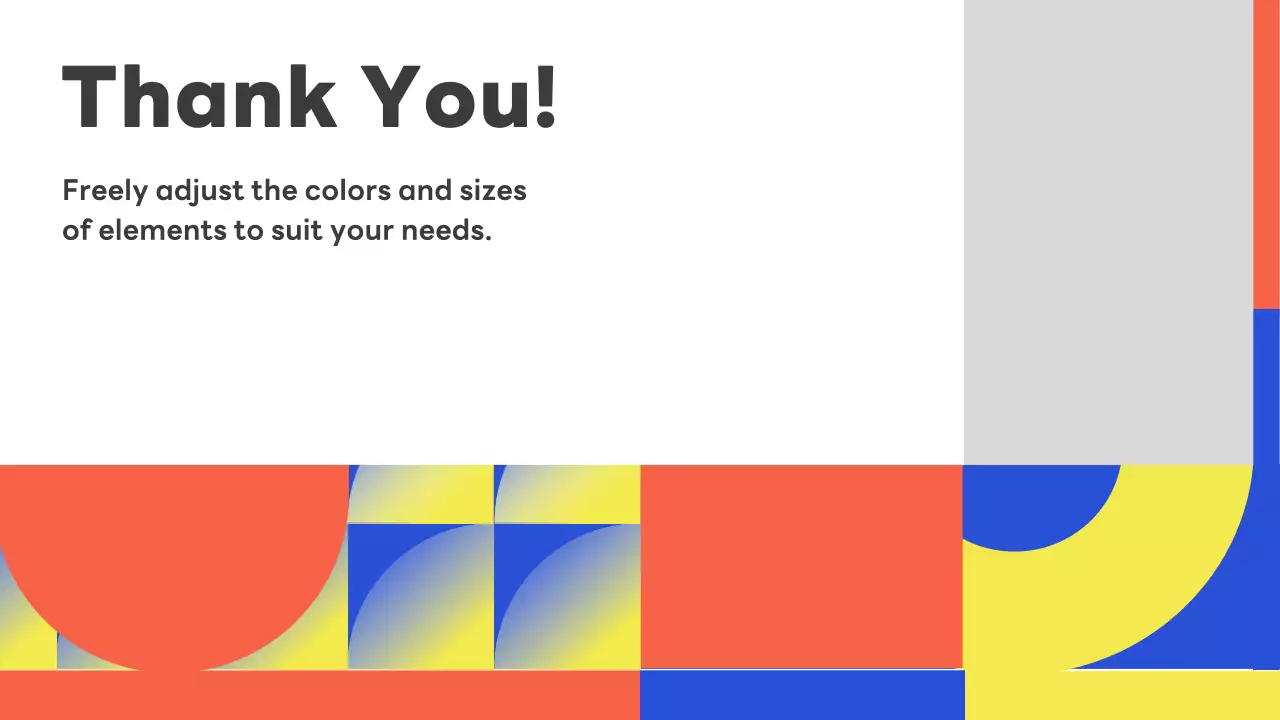 Colorful Geometric Business Kick Off Meeting Pitch Presentation