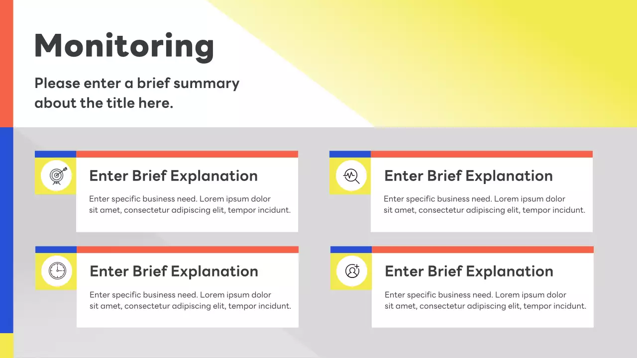 Colorful Geometric Business Kick Off Meeting Pitch Presentation