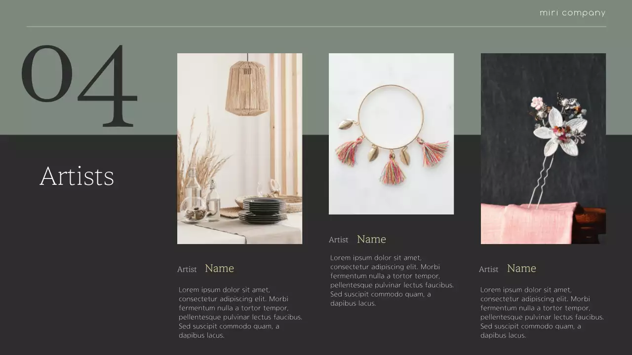 Beige Modern Art Guide Presentation