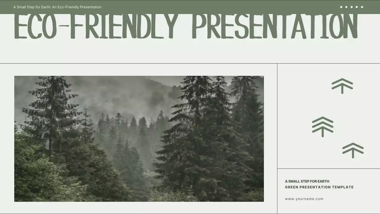 그린 미니멀 에코 프레젠테이션