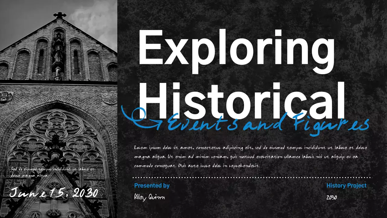 Black Gothic History Presentation