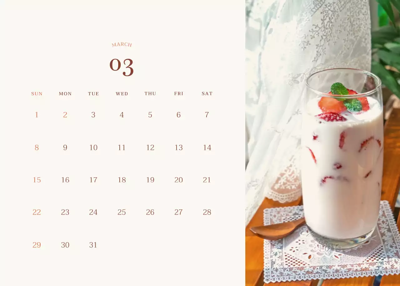 베이지 브라운의 감성적인 카페 사진 레이아웃