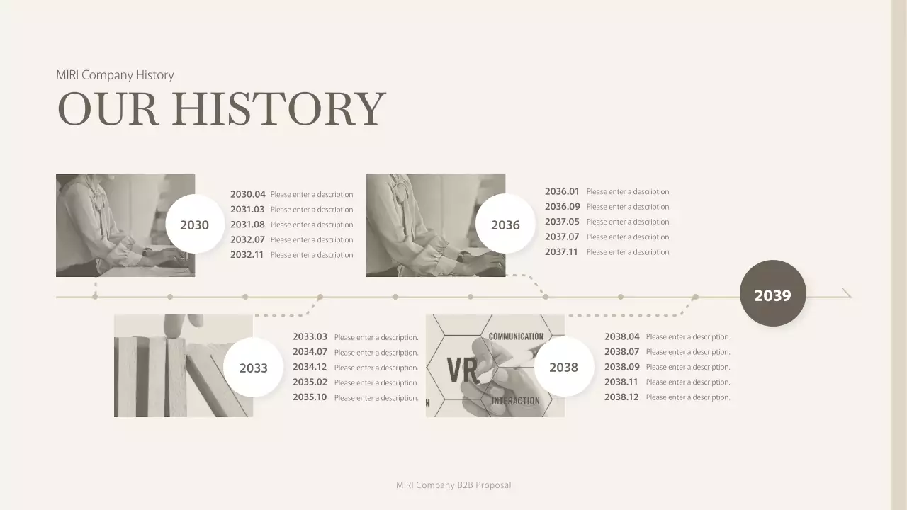 Beige Classic Business Plan Document Presentation