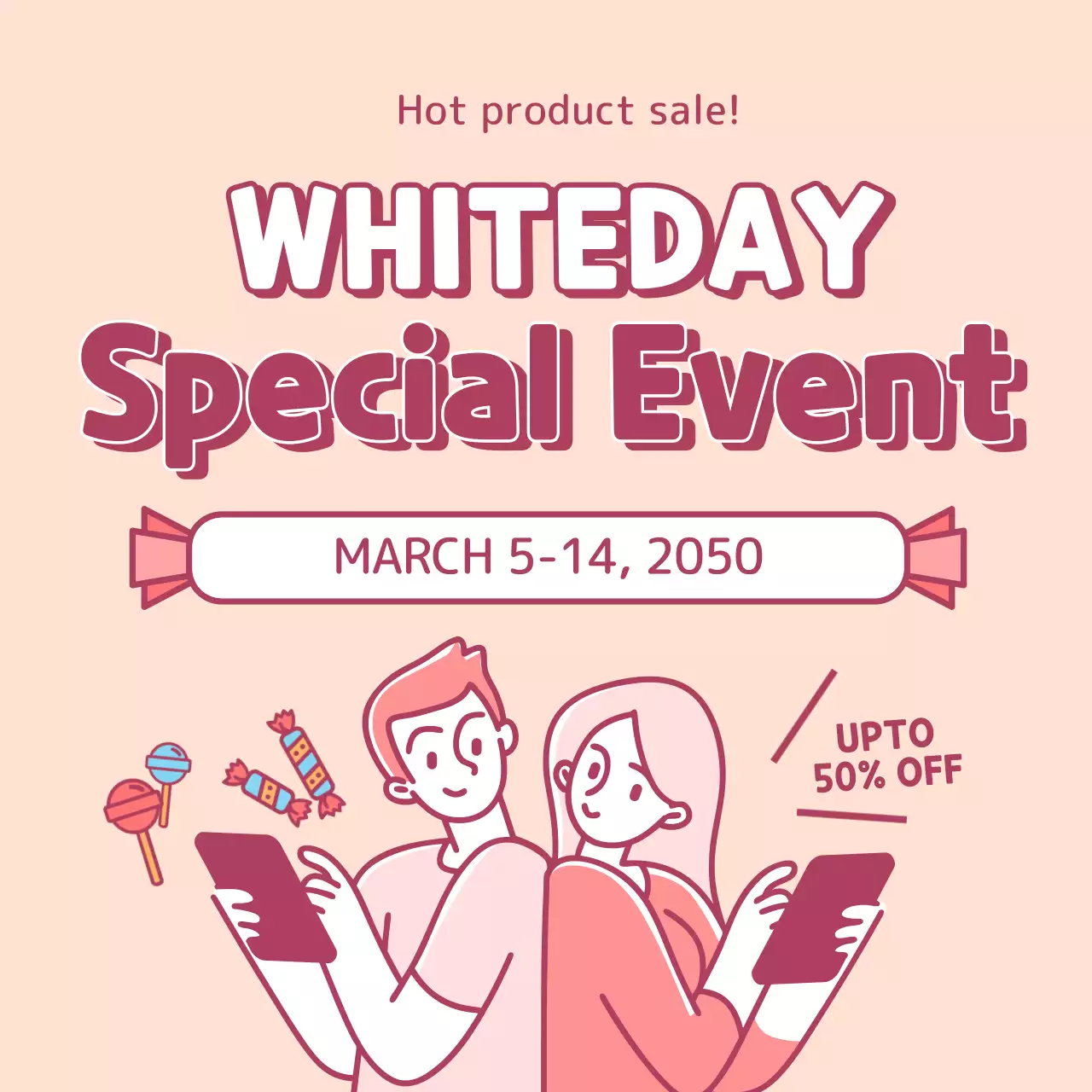Discounted White Day giftcards