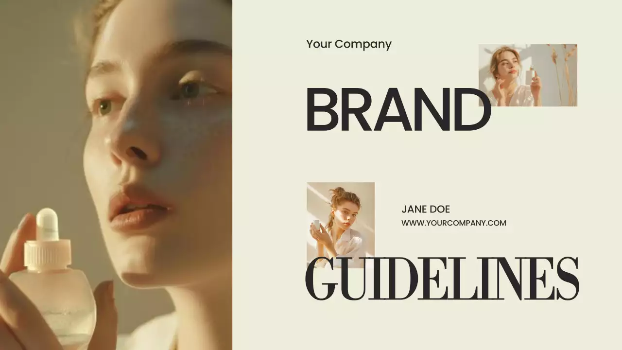 Beige Modern Branding Guidelines Presentation