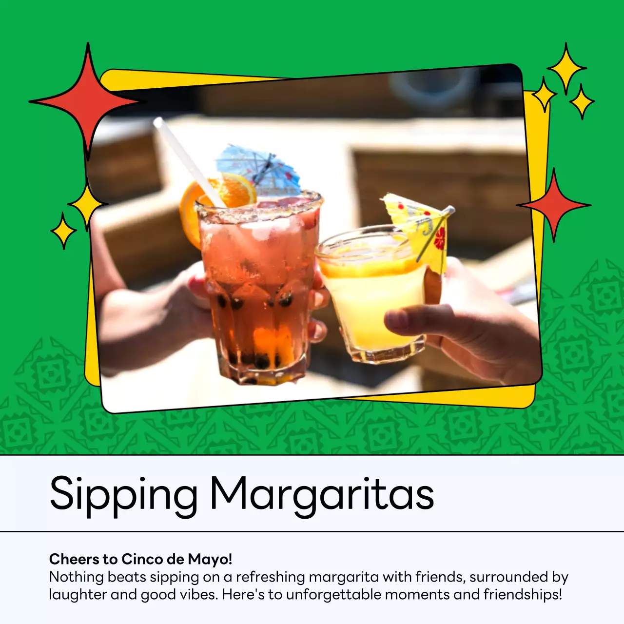 Red Cultural Festival Announcement Social Media Post