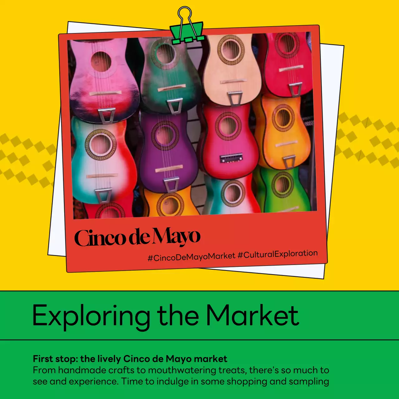 Red Cultural Festival Announcement Social Media Post