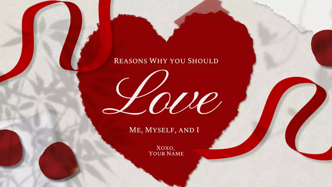 Red Elegant Love Guide Presentation