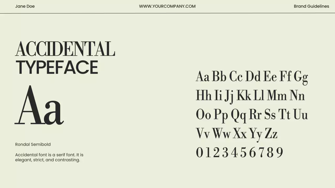 Beige Modern Branding Guidelines Presentation