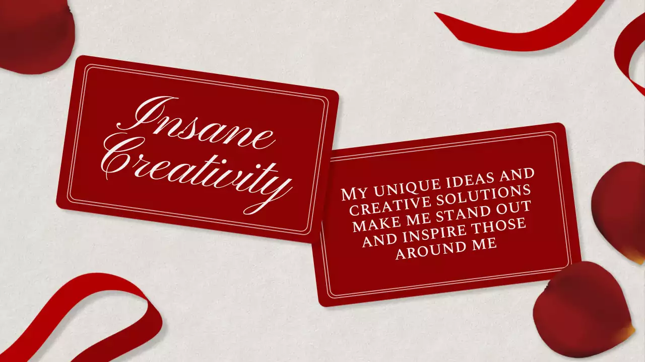 Red Elegant Love Guide Presentation