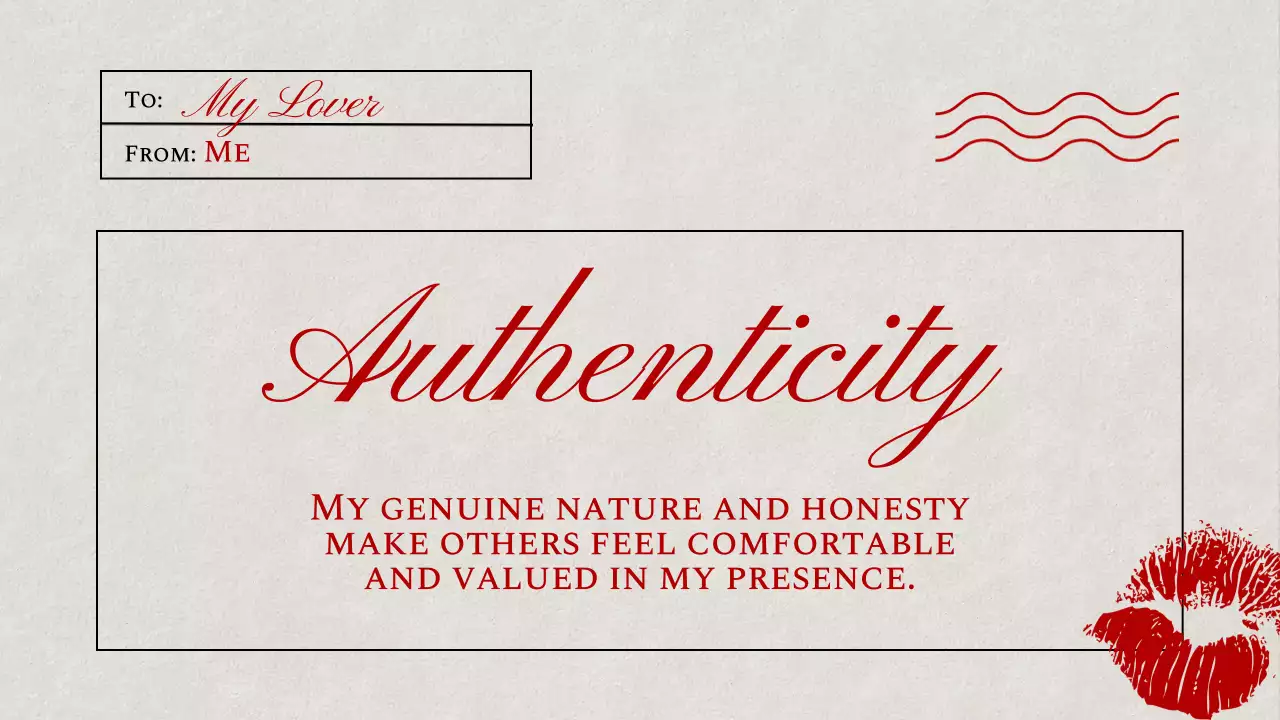 Red Elegant Love Guide Presentation