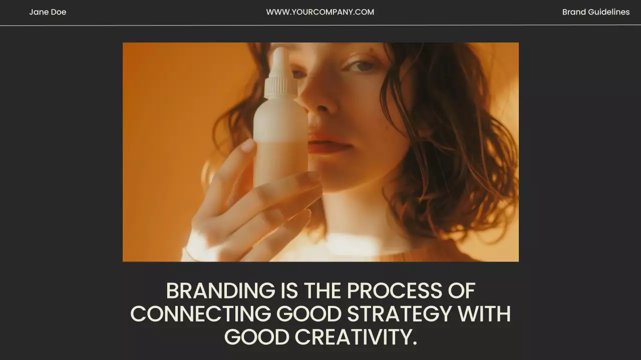 Beige Modern Branding Guidelines Presentation