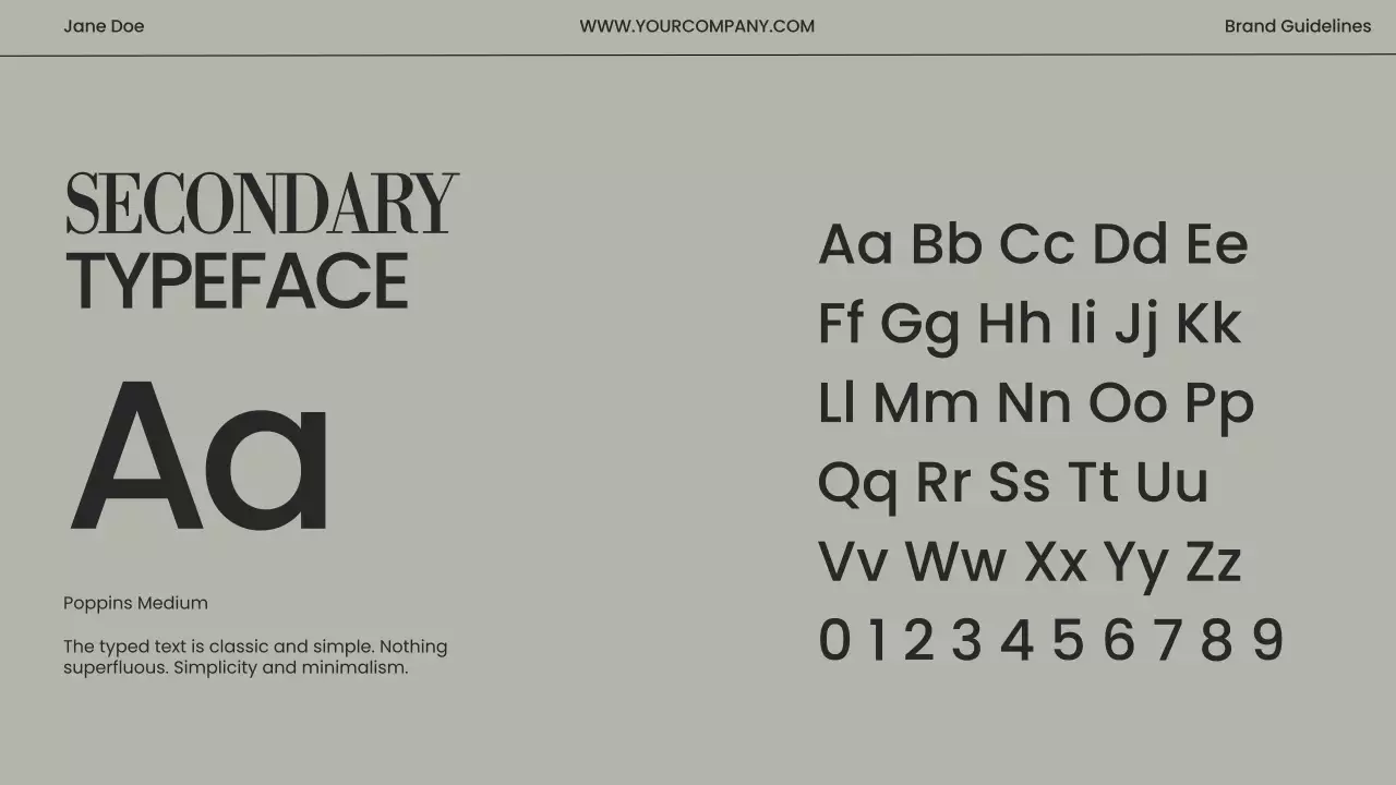 Beige Modern Branding Guidelines Presentation