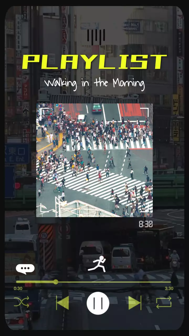 노란색의 출근길 잔잔한 음악추천 플레이리스트