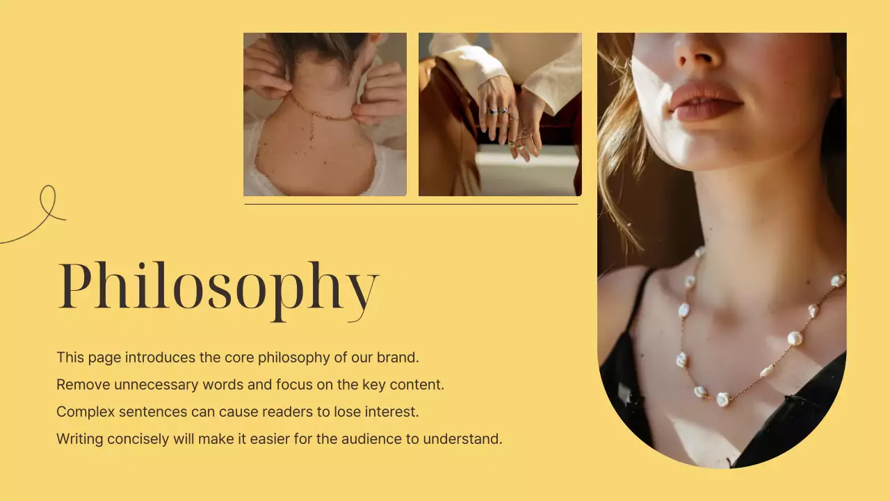 Yellow Elegant Brand Promotion Presentation