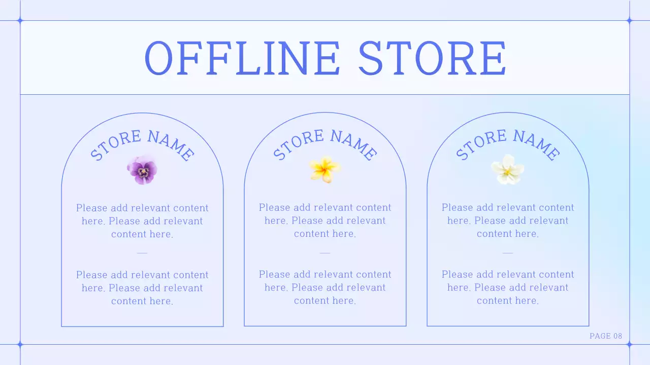 Blue Elegant Brand Booklet Presentation